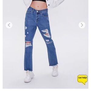 Mid-rise Boyfriend Jeans